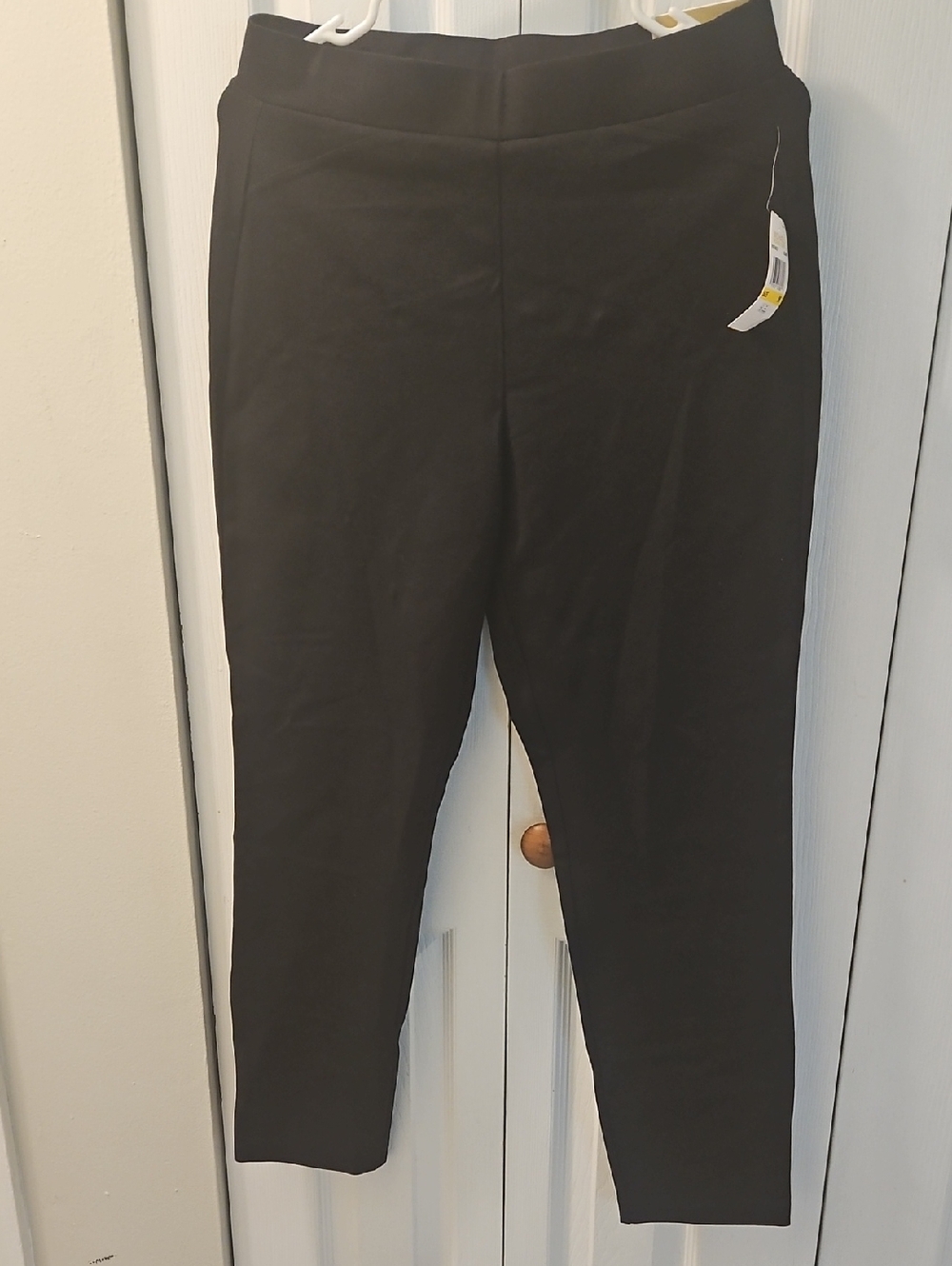 Michael Kors Straight Pull-On Pants High-Rise Size M